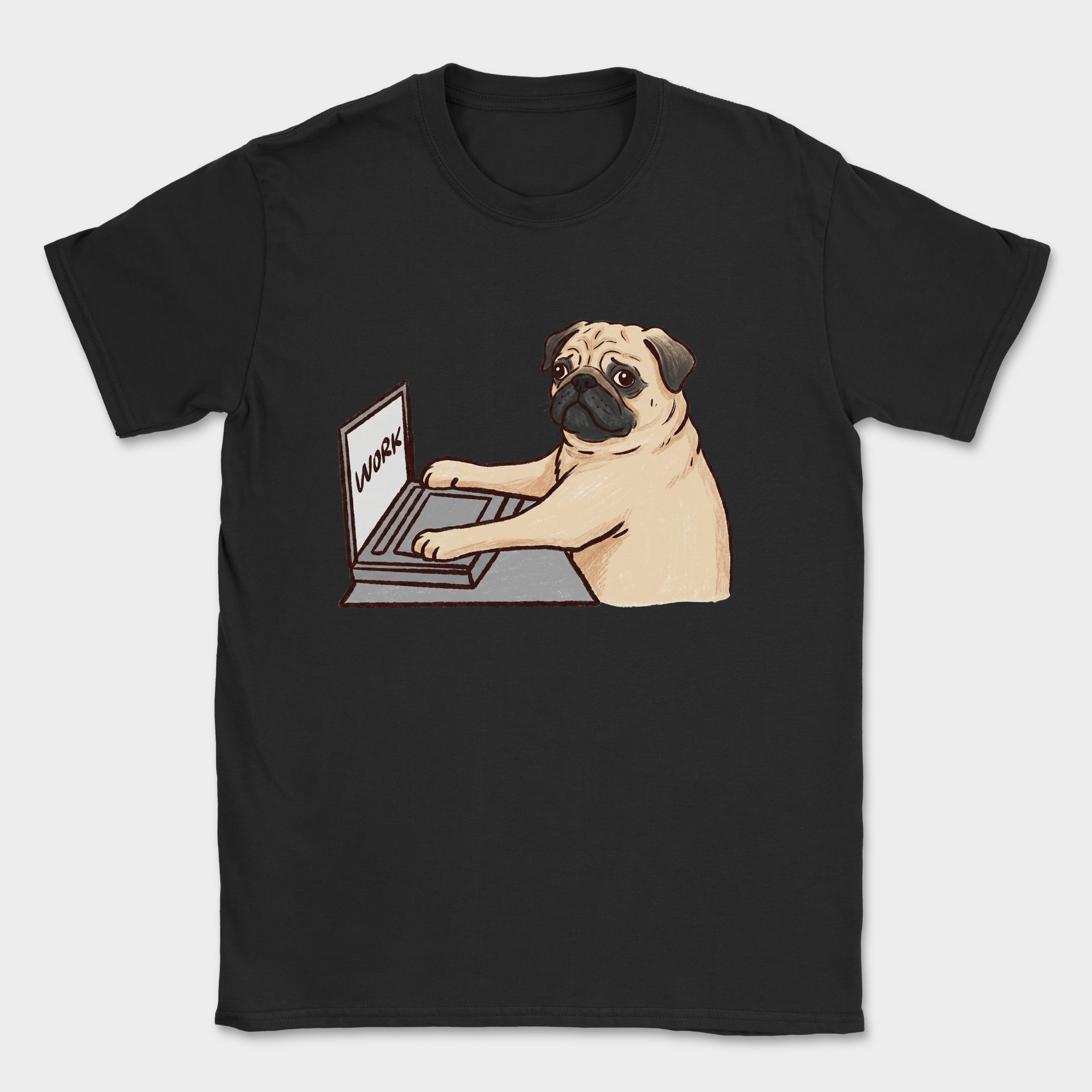Pug Coder Shirt