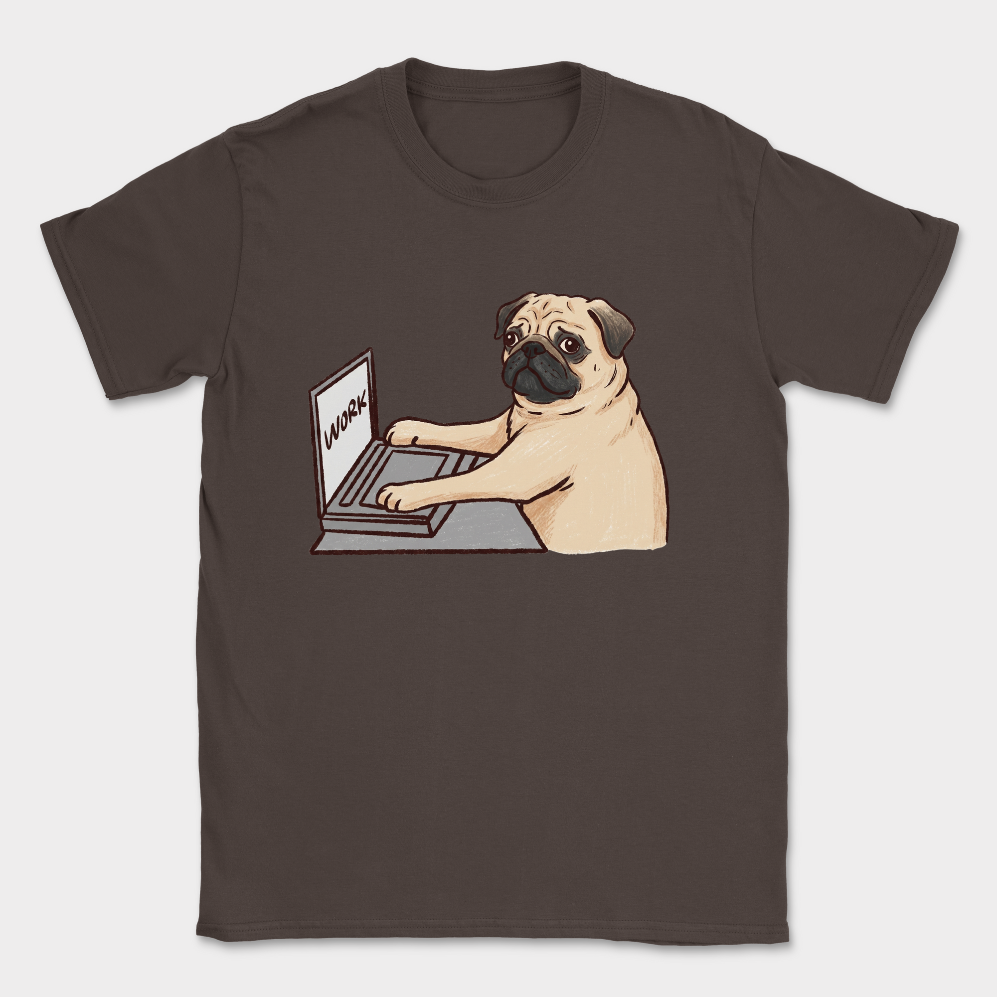 Pug Coder Shirt