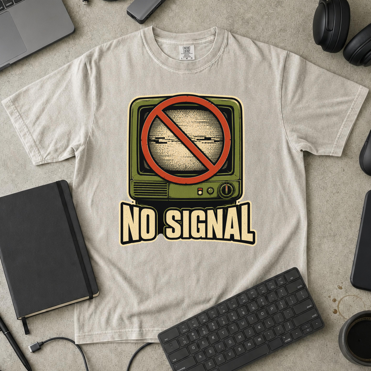 Nerd Collection Artwork 015 Premium Shirt - Ivory mockup