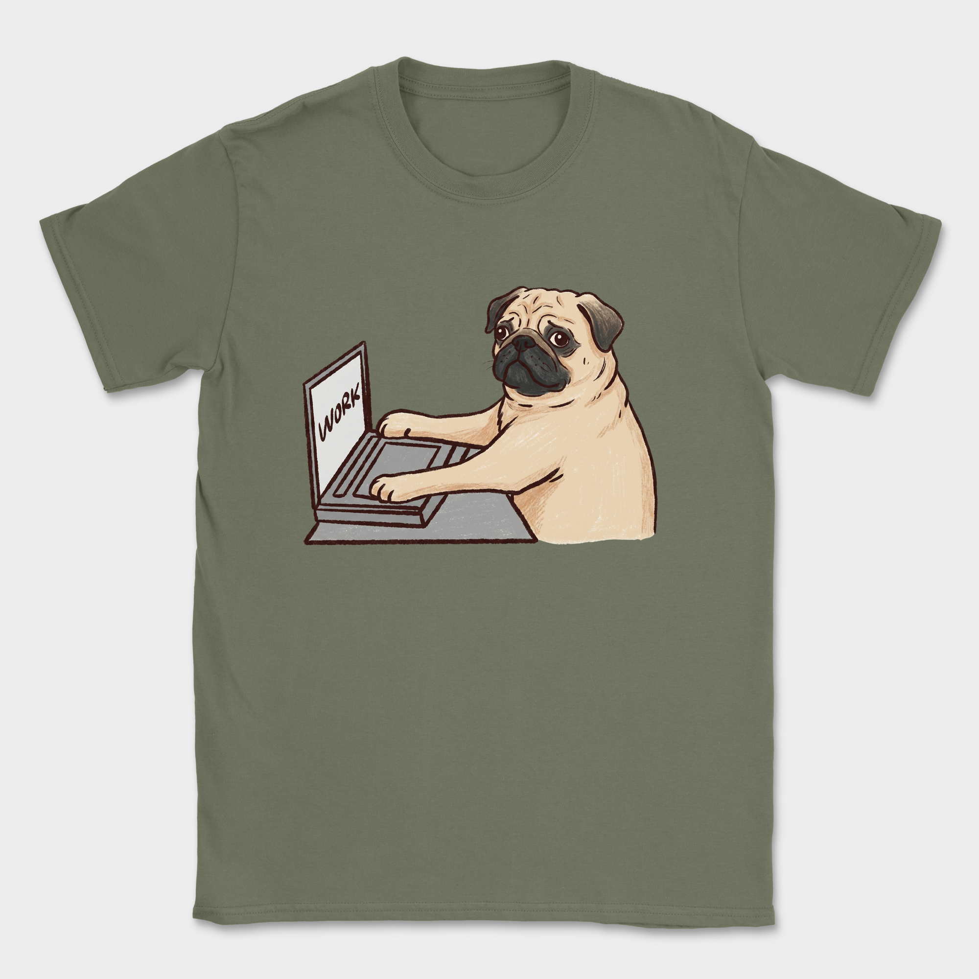 Pug Coder Shirt