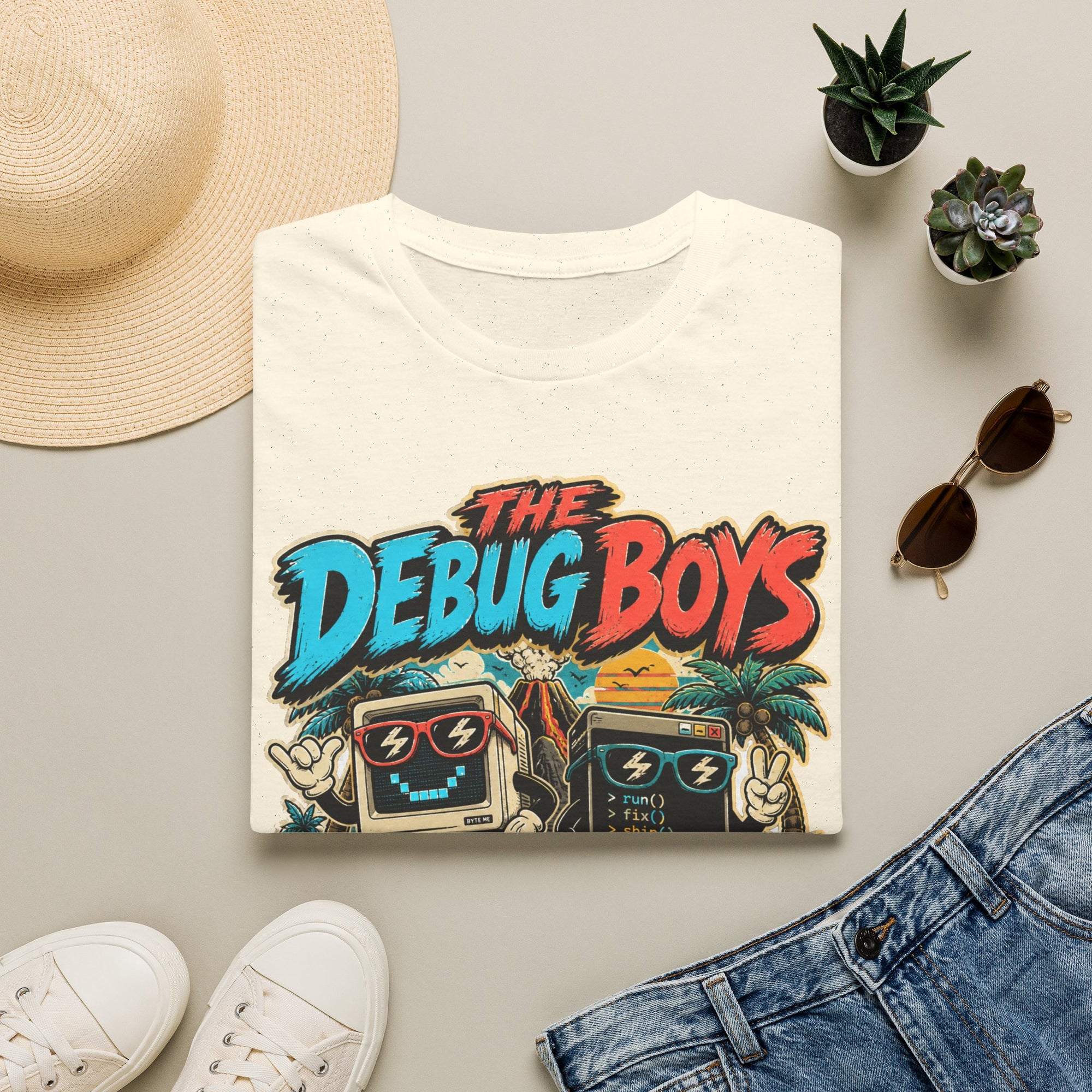 The Debug Boys Retro Tech Shirt
