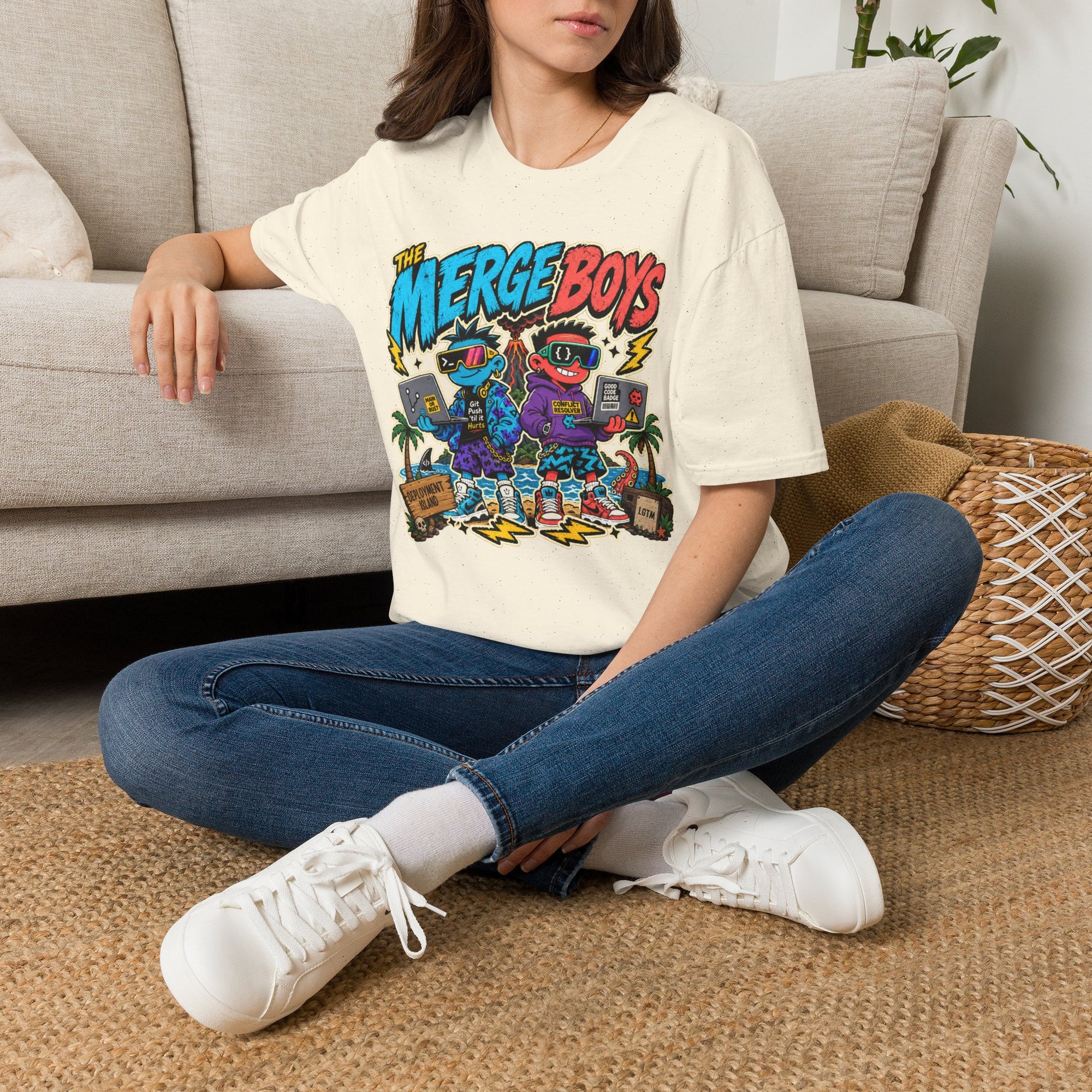 The Merge Boys Retro Streetwear Shirt