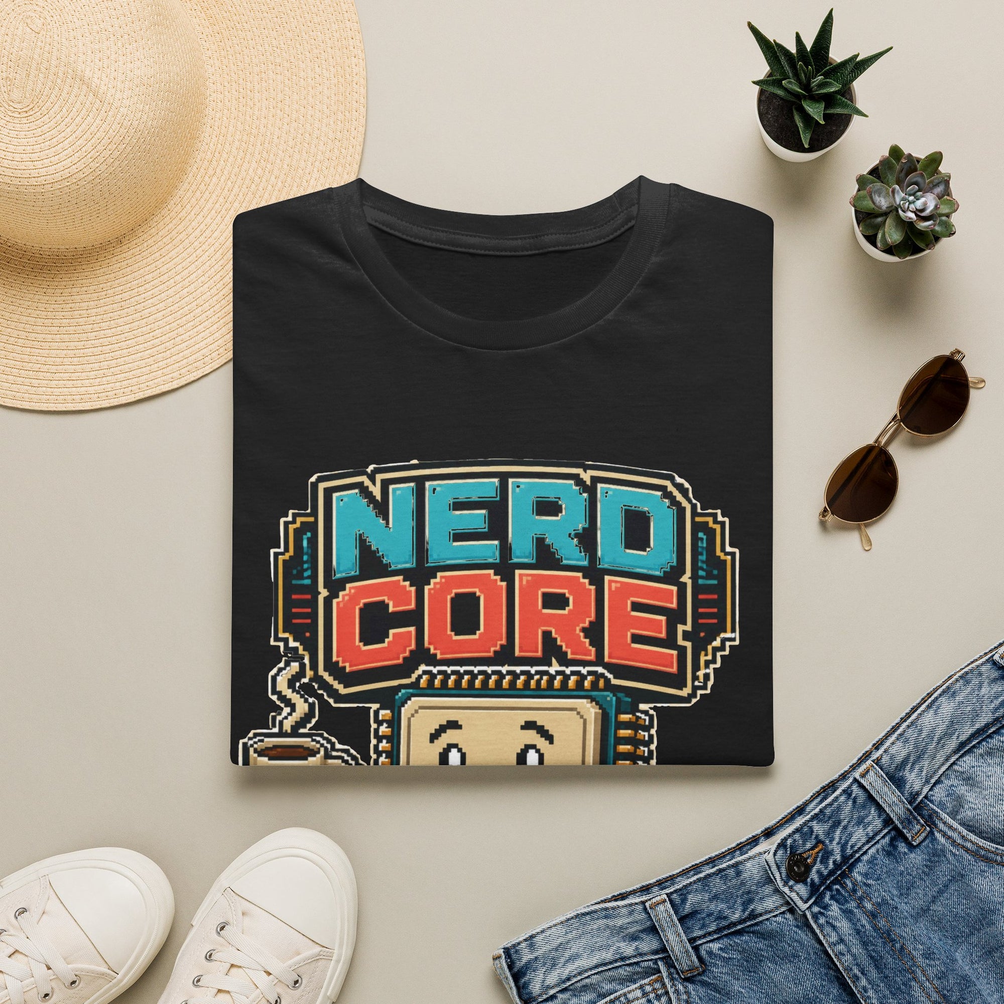 Nerd Core Pixel Art Shirt