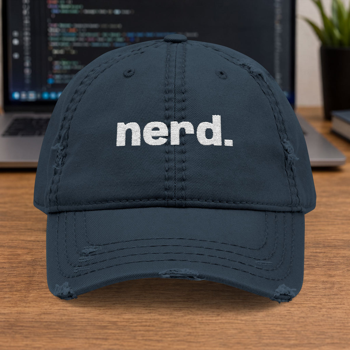 nerd. Embroidered Cap