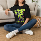 Cleaning AI Slop Today Graffiti Robot Shirt