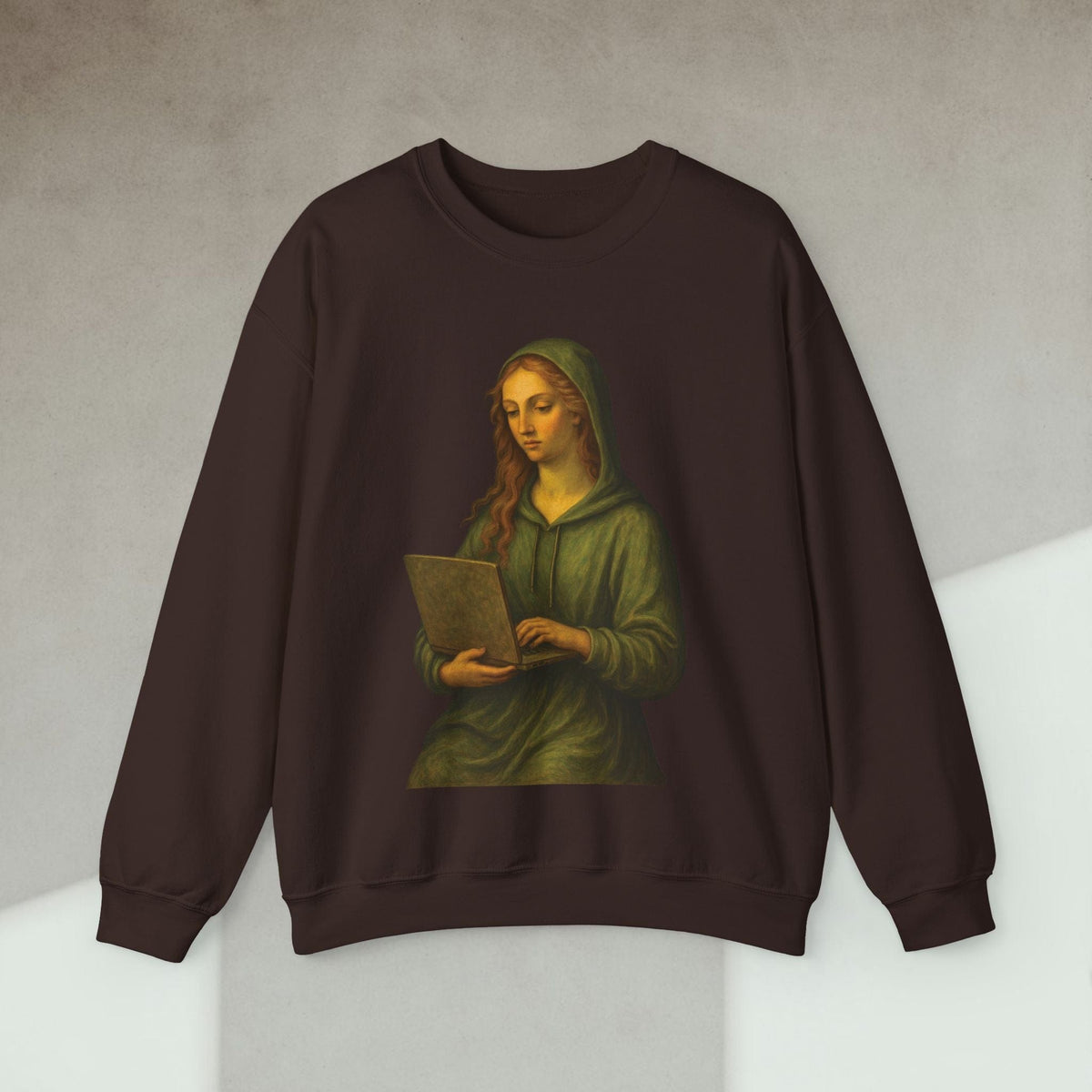 Code Culture renaissance dev sweatshirt funny programmer Sweatshirt in S — Code Culture developer clothing