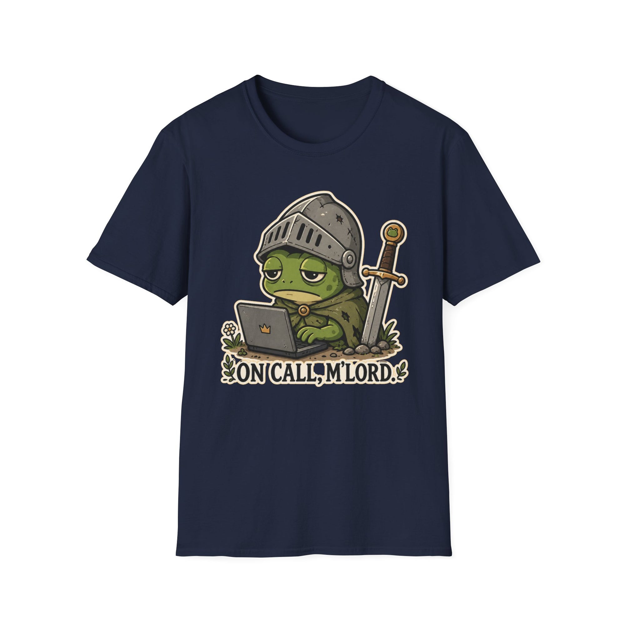Oncall, M'Lord Medieval Coder Shirt
