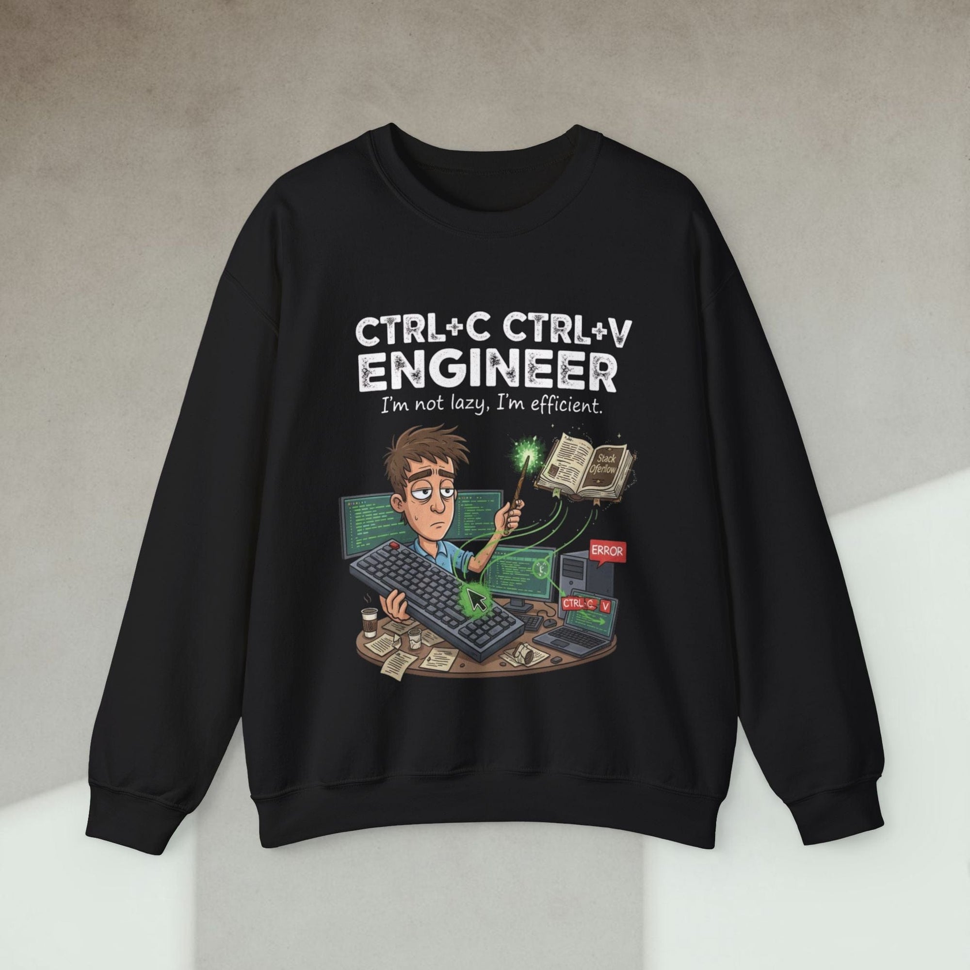 ctrl c ctrl v engineer sweatshirt
