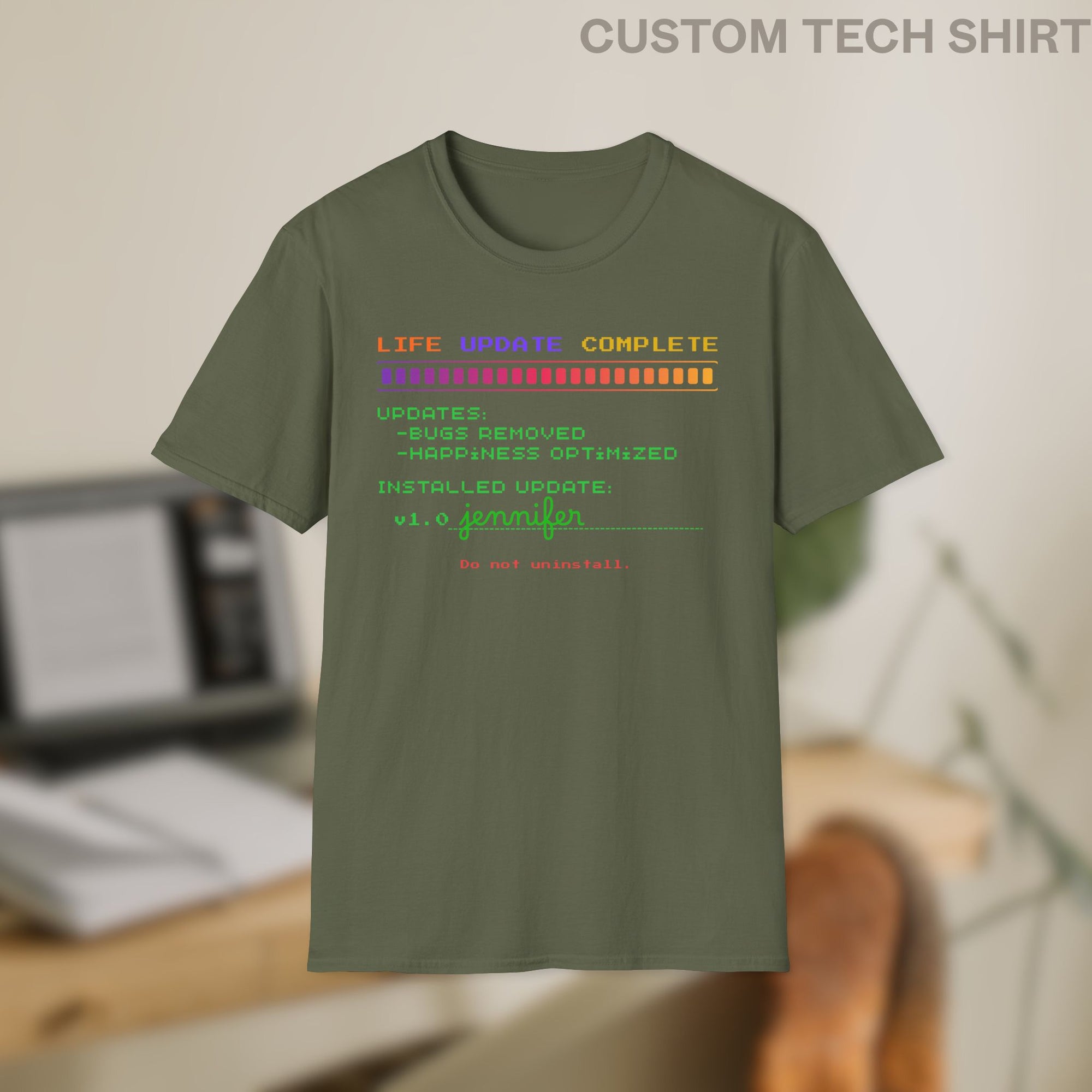 LIFE UPDATE COMPLETE Custom Shirt