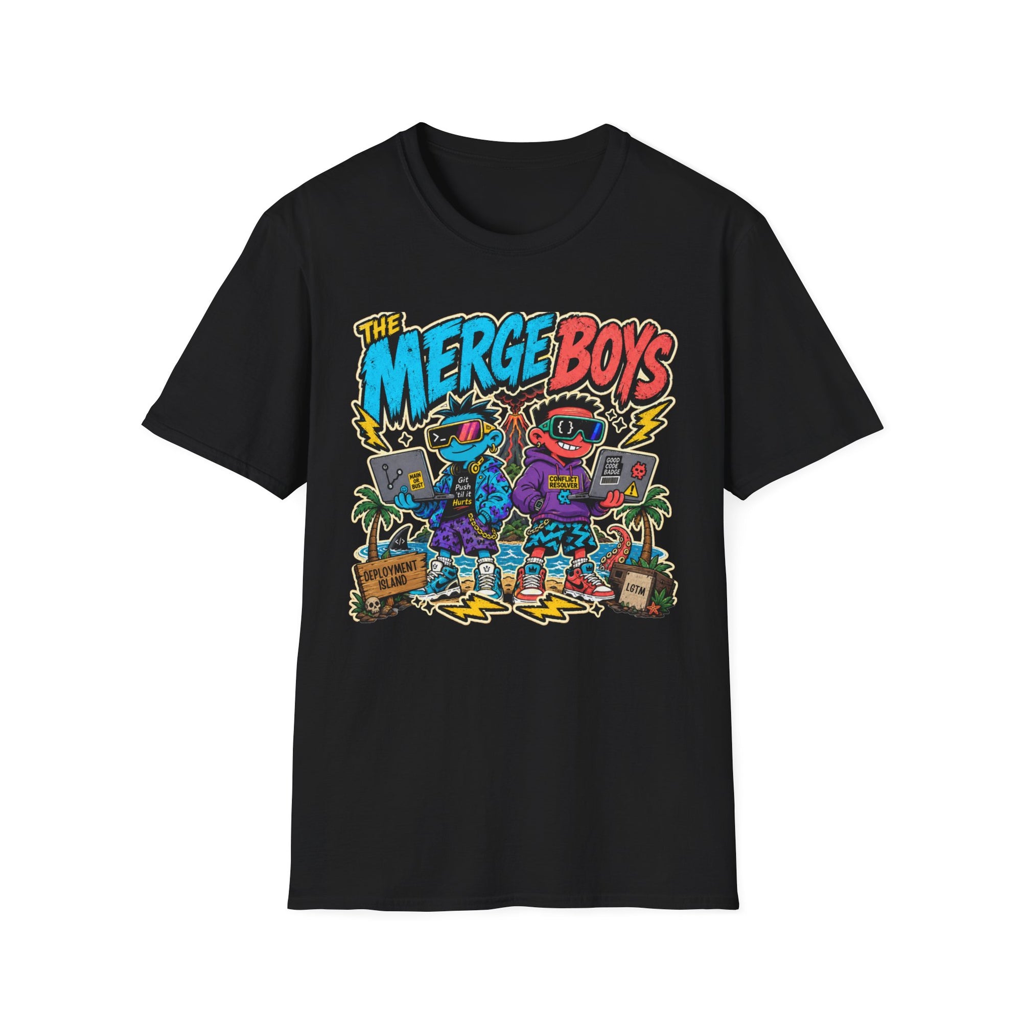 The Merge Boys Retro Streetwear Shirt
