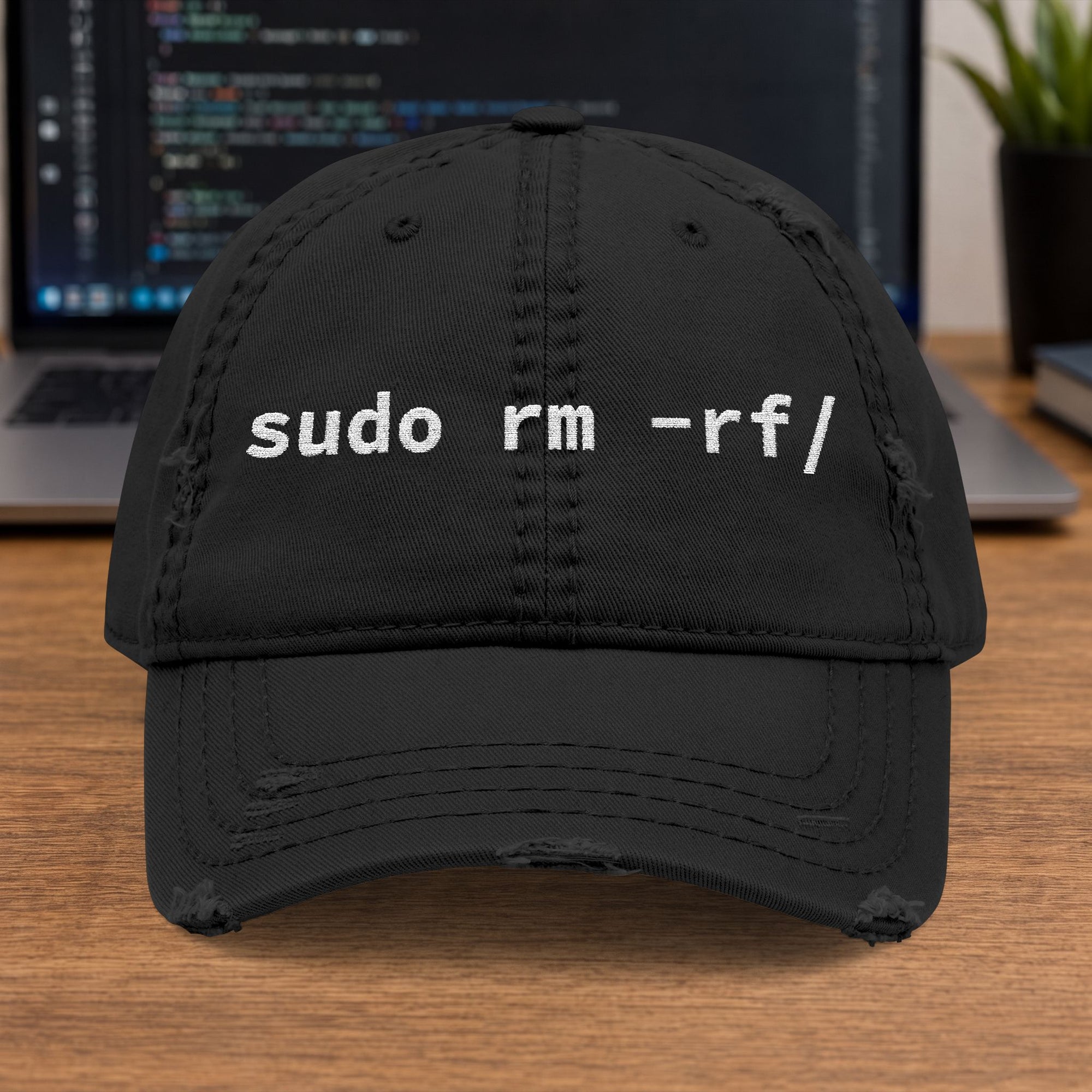 sudo rm -rf/ Embroidered Cap