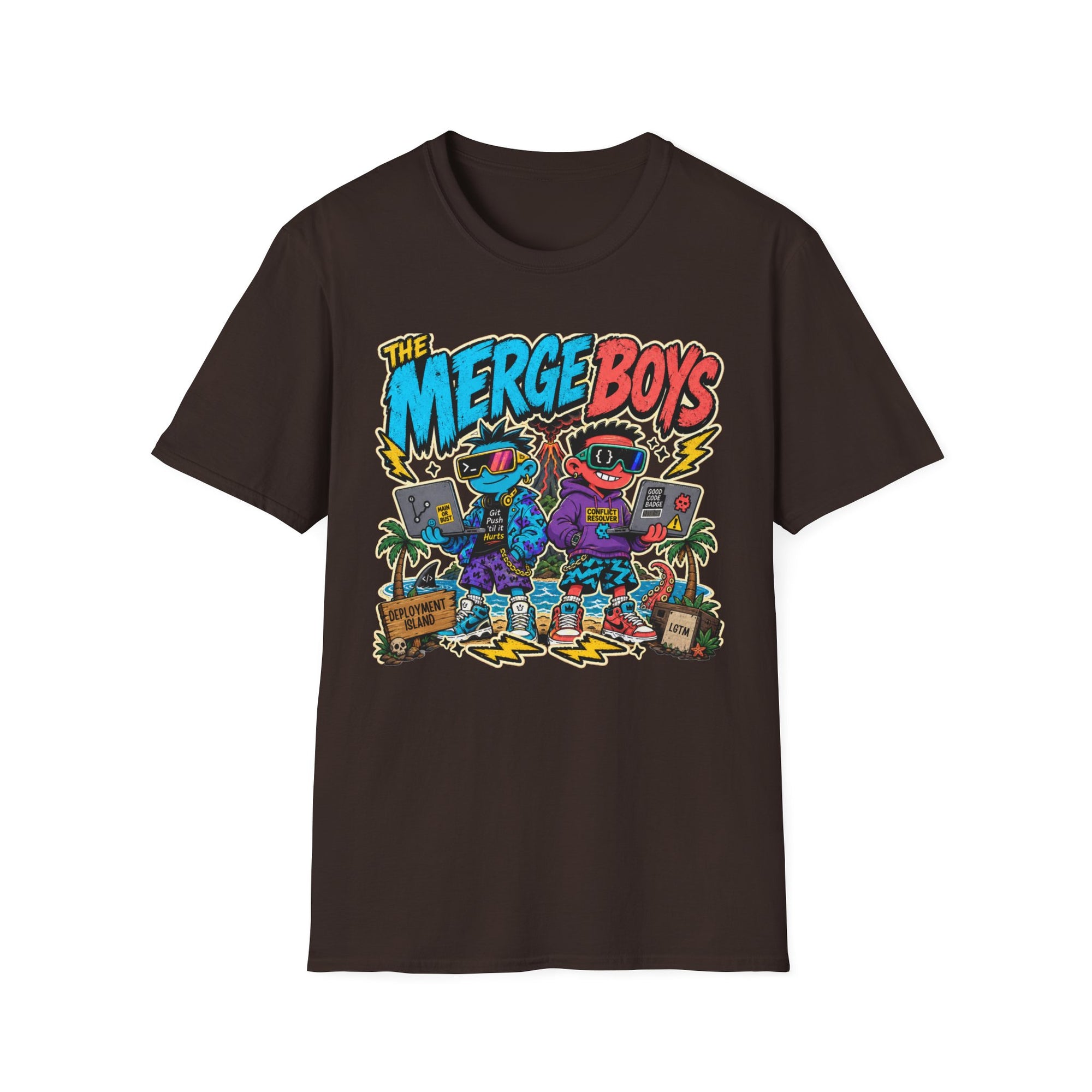 The Merge Boys Retro Streetwear Shirt