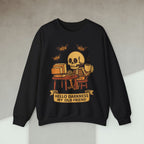 Code Culture hello darkness my old friend sweatshirt funny programmer Sweatshirt in S — Code Culture developer clothing