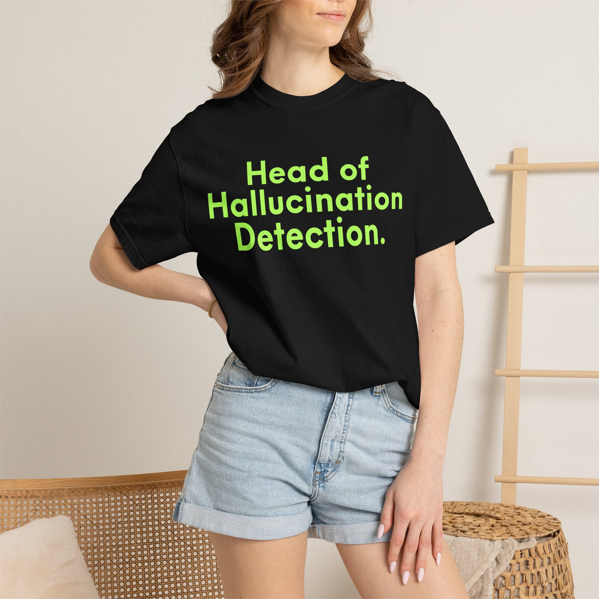 Head of Hallucination Detection Shirt
