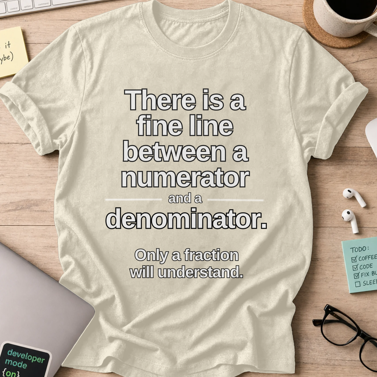 Nerd Collection Artwork 016 Shirt - Natural mockup