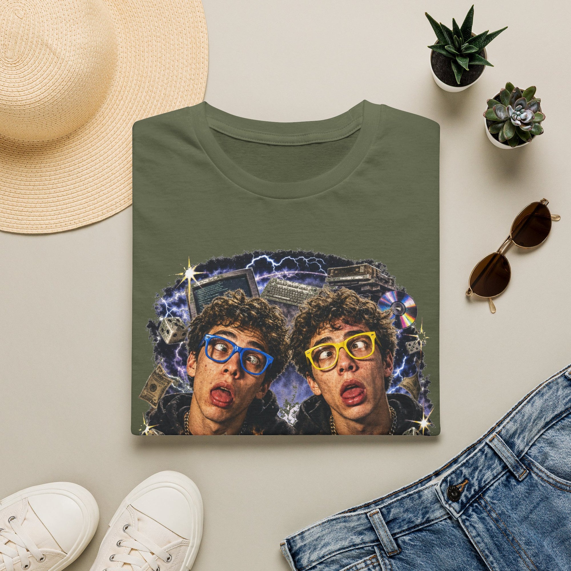 Gemini Cyberpunk Graphic Shirt