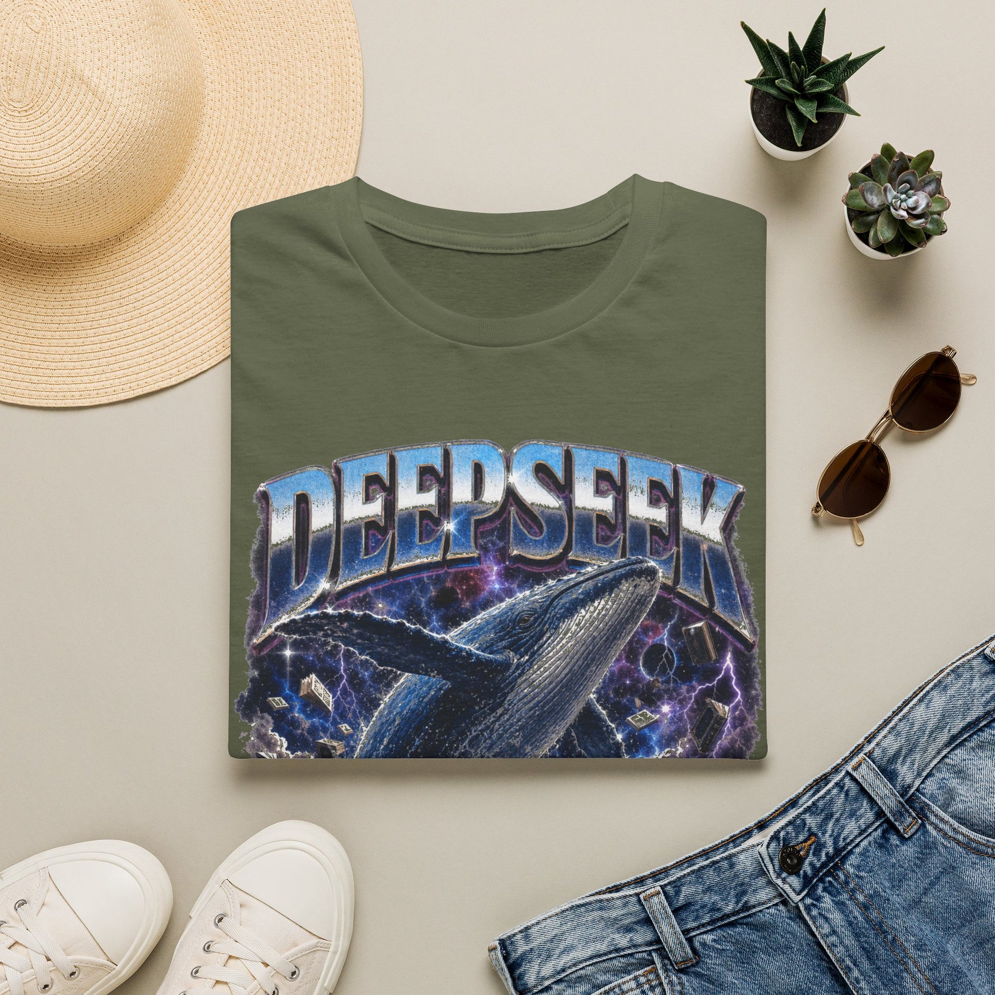 DeepSeek Cosmic Whale Shirt