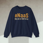 Code Culture #NaaS sweatshirt funny programmer Sweatshirt in S — Code Culture developer clothing