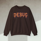 Code Culture debug sweatshirt funny programmer Sweatshirt in S — Code Culture developer clothing
