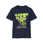 Cleaning AI Slop Today Graffiti Robot Shirt