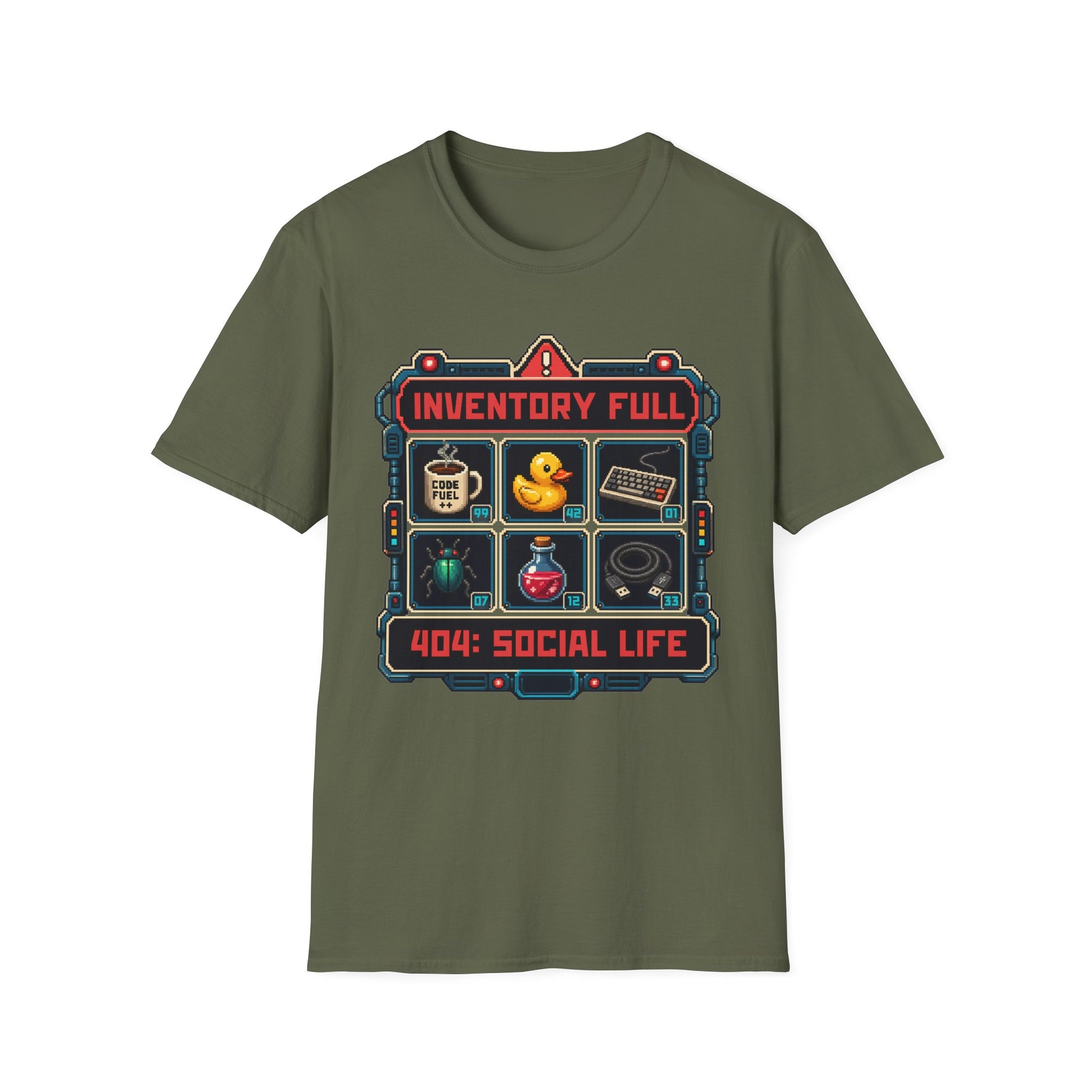 Inventory Full Pixel Art Shirt