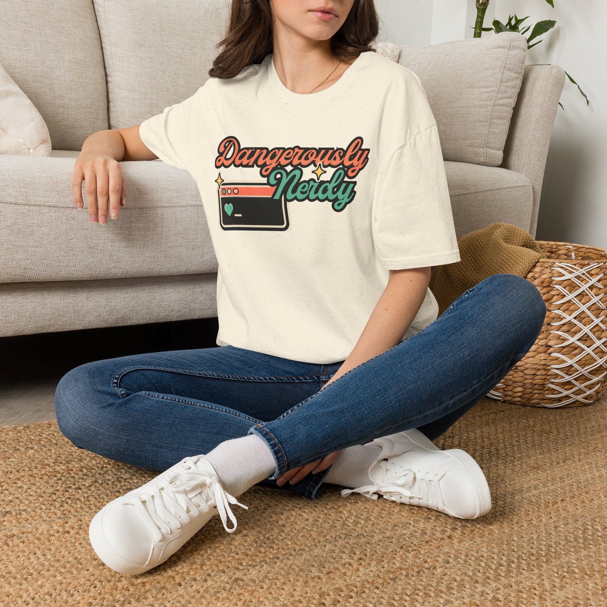 Dangerously Nerdy Retro Browser Shirt