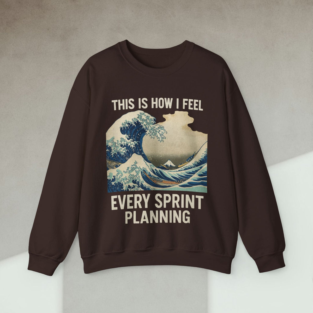 Code Culture this is how i feel every sprint planning sweatshirt funny programmer Sweatshirt in S — Code Culture developer clothing