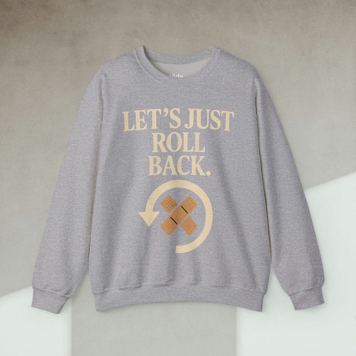 Code Culture lets just rollback Sweatshirt funny programmer Sweatshirt in S — Code Culture developer clothing