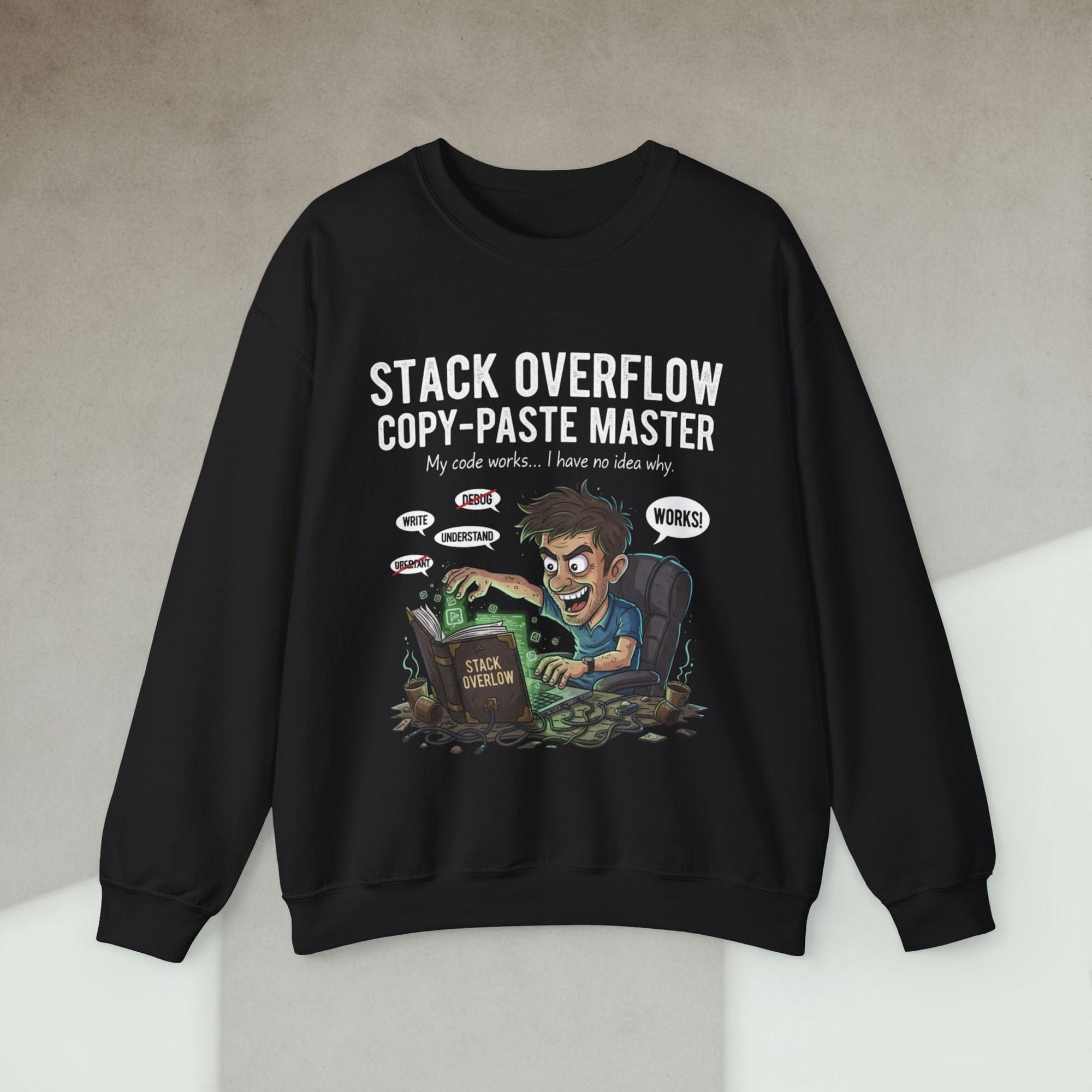 stack overflow copypaste master sweatshirt