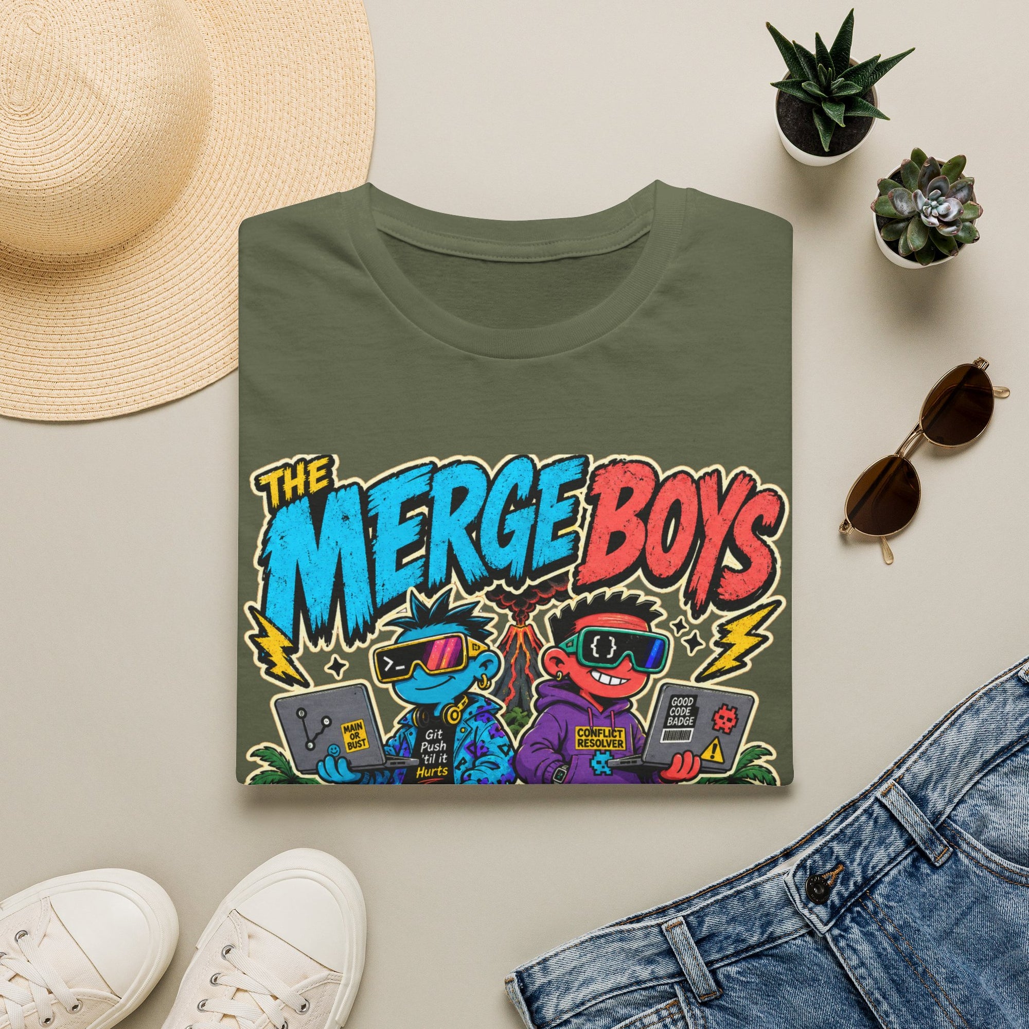 The Merge Boys Retro Streetwear Shirt