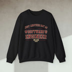 Code Culture just another day as software engineer sweatshirt funny programmer Sweatshirt in S — Code Culture developer clothing