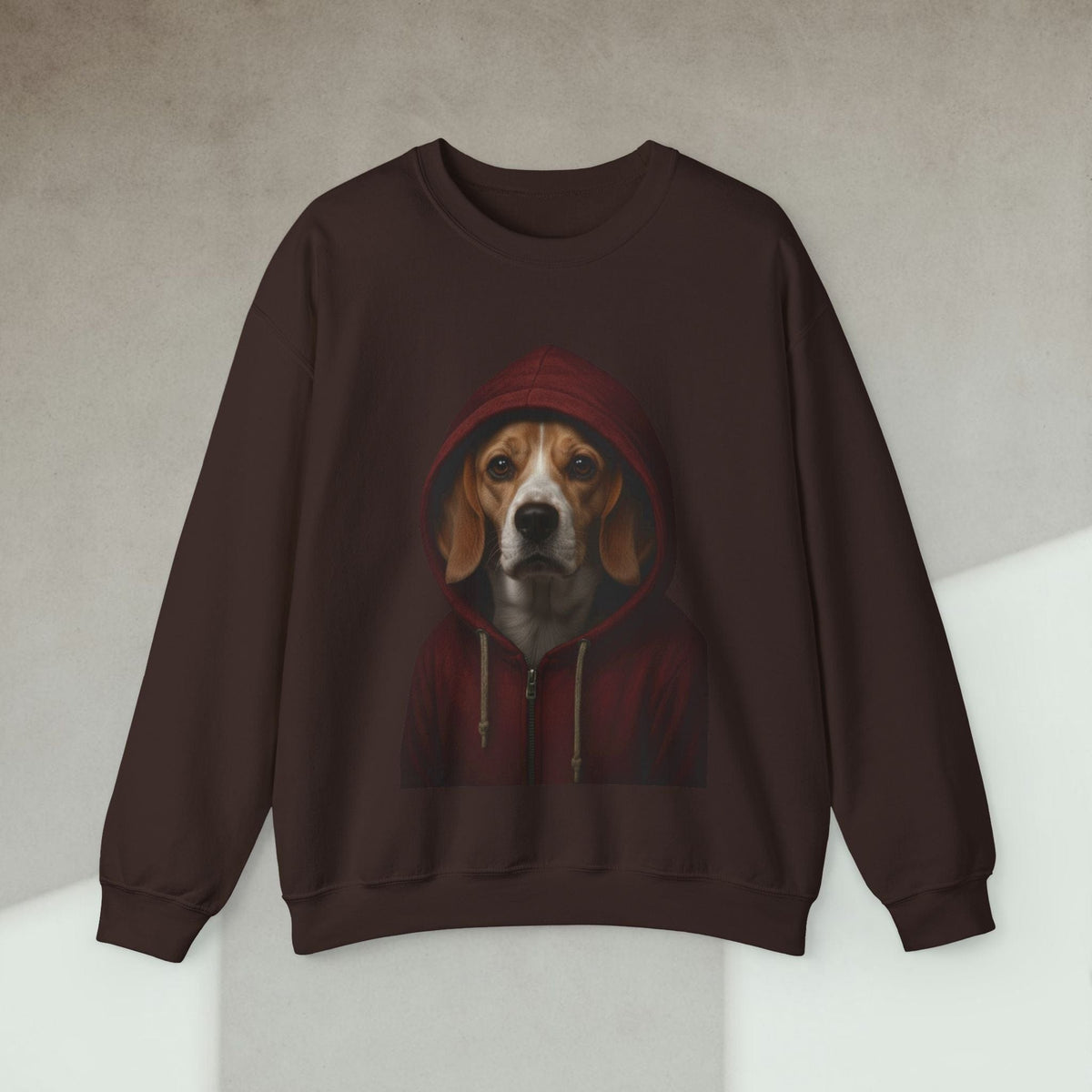 Code Culture dog in hoodie sweatshirt funny programmer Sweatshirt in S — Code Culture developer clothing