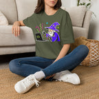 Wizard Coder Cartoon Shirt