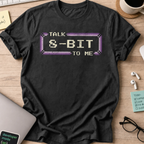 Talk 8 Bit To Me Shirt - Black