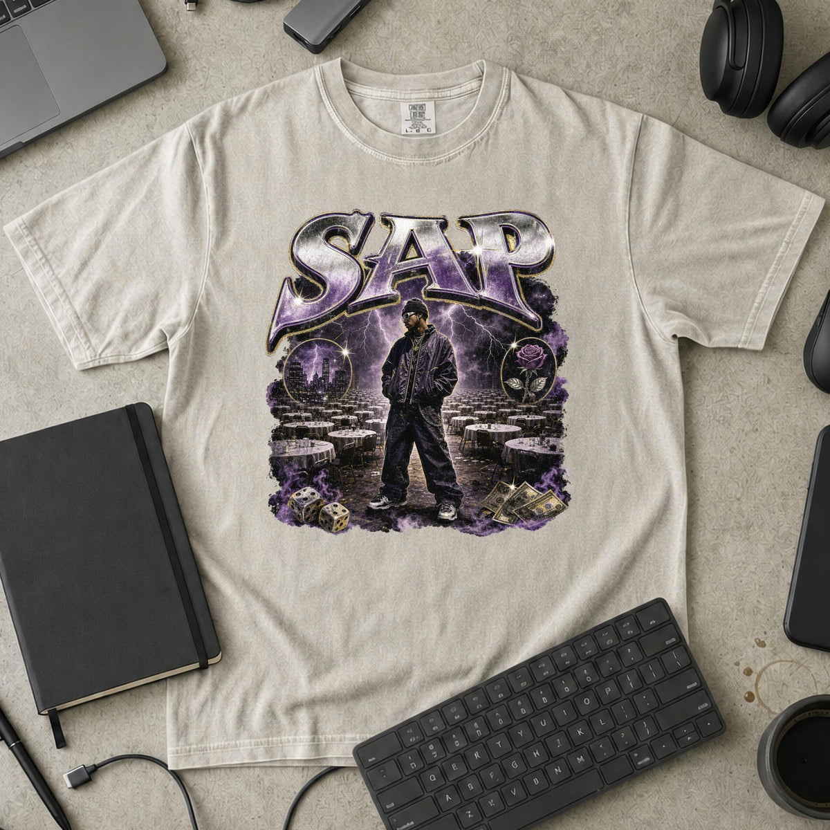 Nerd Collection Artwork 017 Premium Shirt - Ivory mockup
