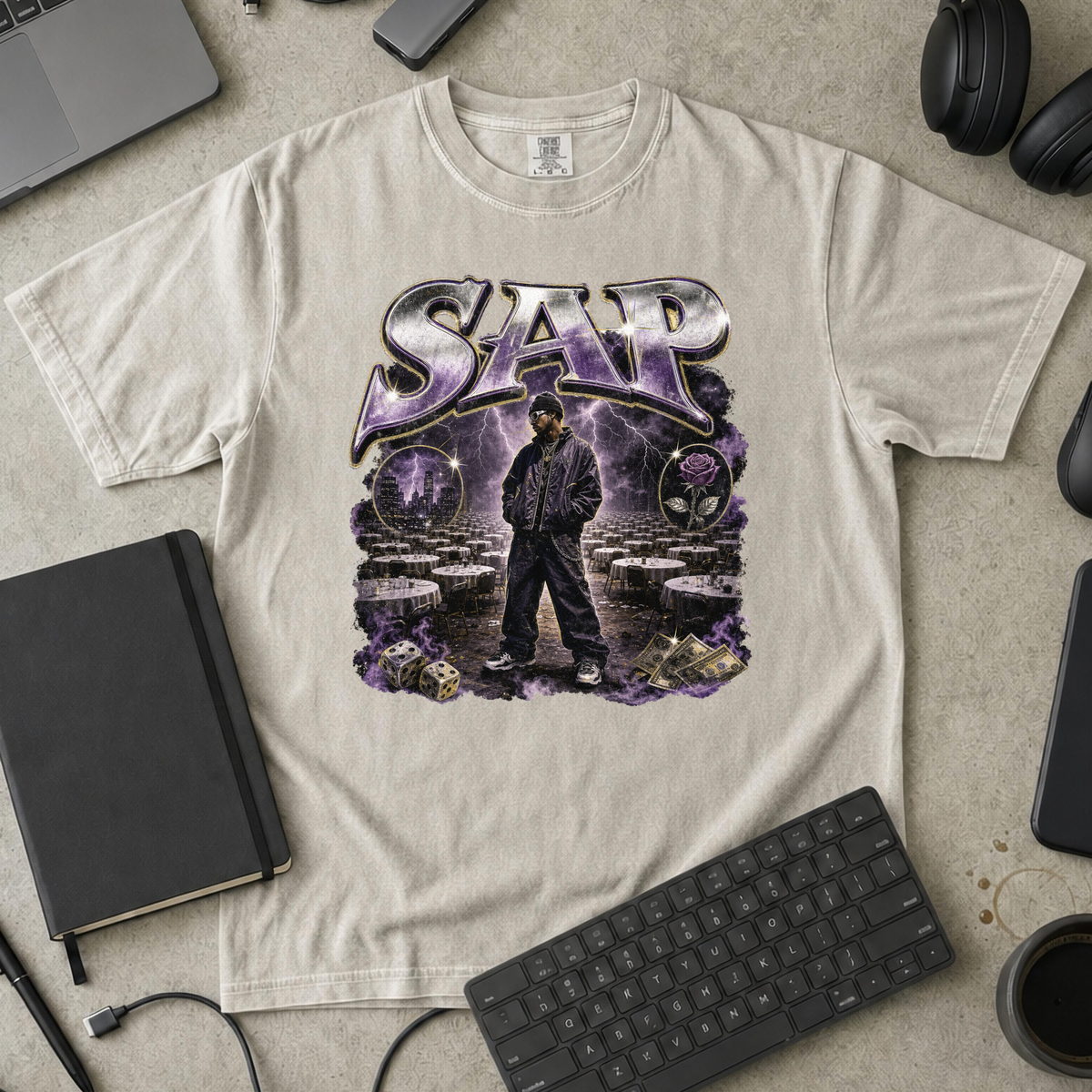 Nerd Collection Artwork 017 Premium Shirt - Ivory mockup
