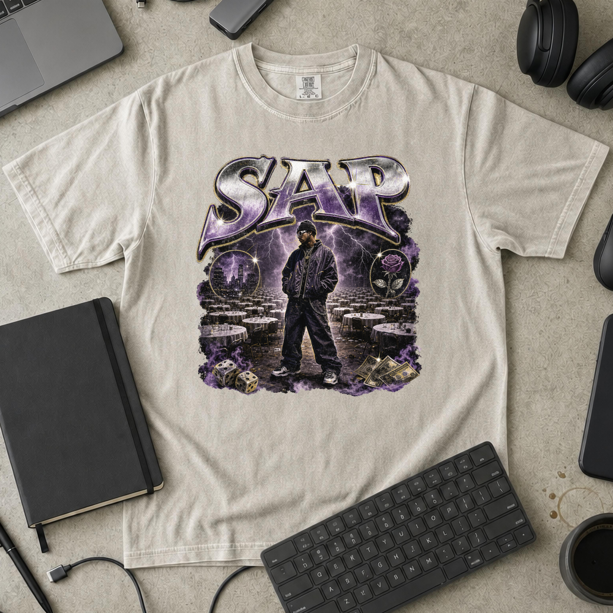 Nerd Collection Artwork 017 Premium Shirt - Ivory mockup