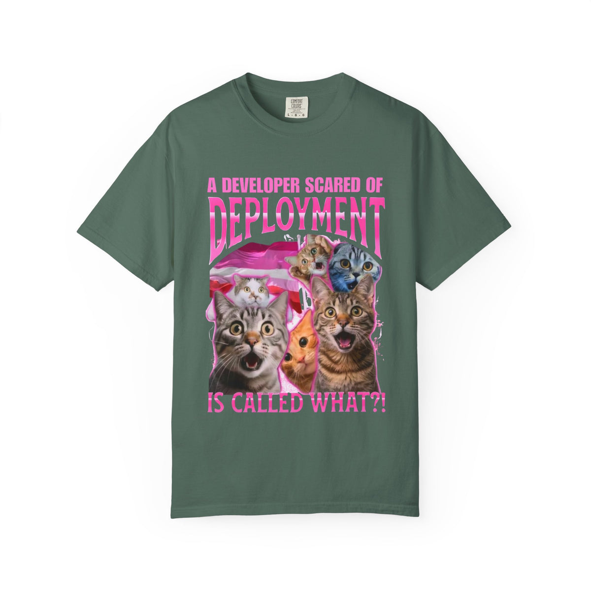 developer scared of deployment Shirt