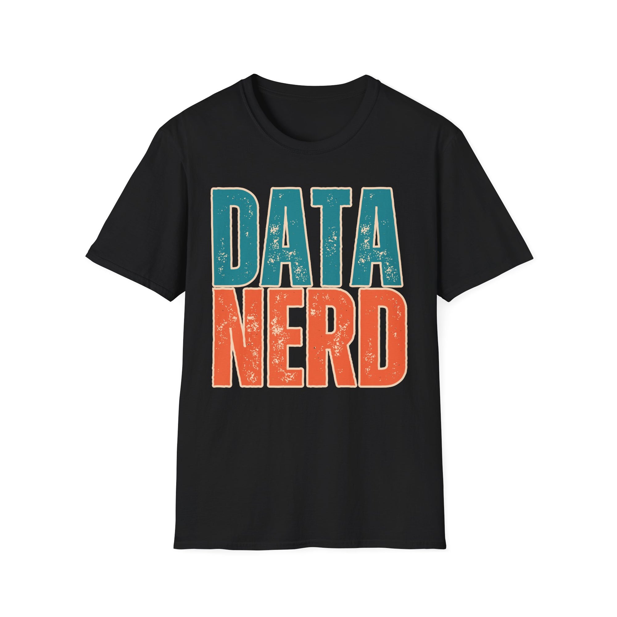 Data Nerd Vintage Typography Shirt