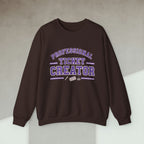 Code Culture professional ticket creator sweatshirt funny programmer Sweatshirt in S — Code Culture developer clothing