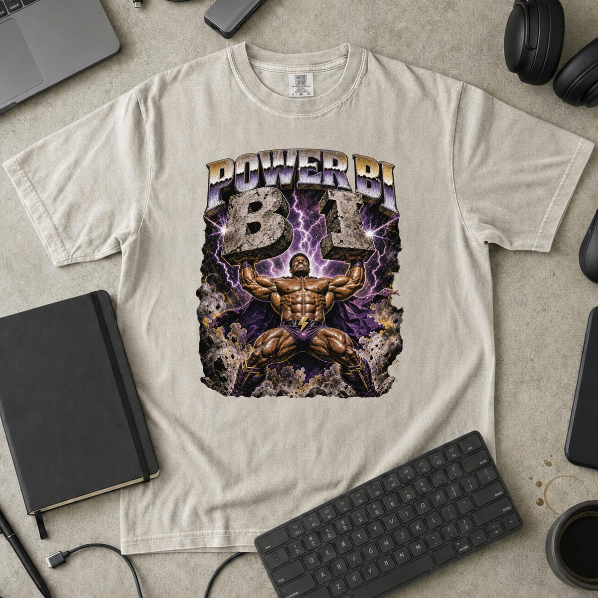 Nerd Collection Artwork 018 Premium Shirt - Ivory mockup