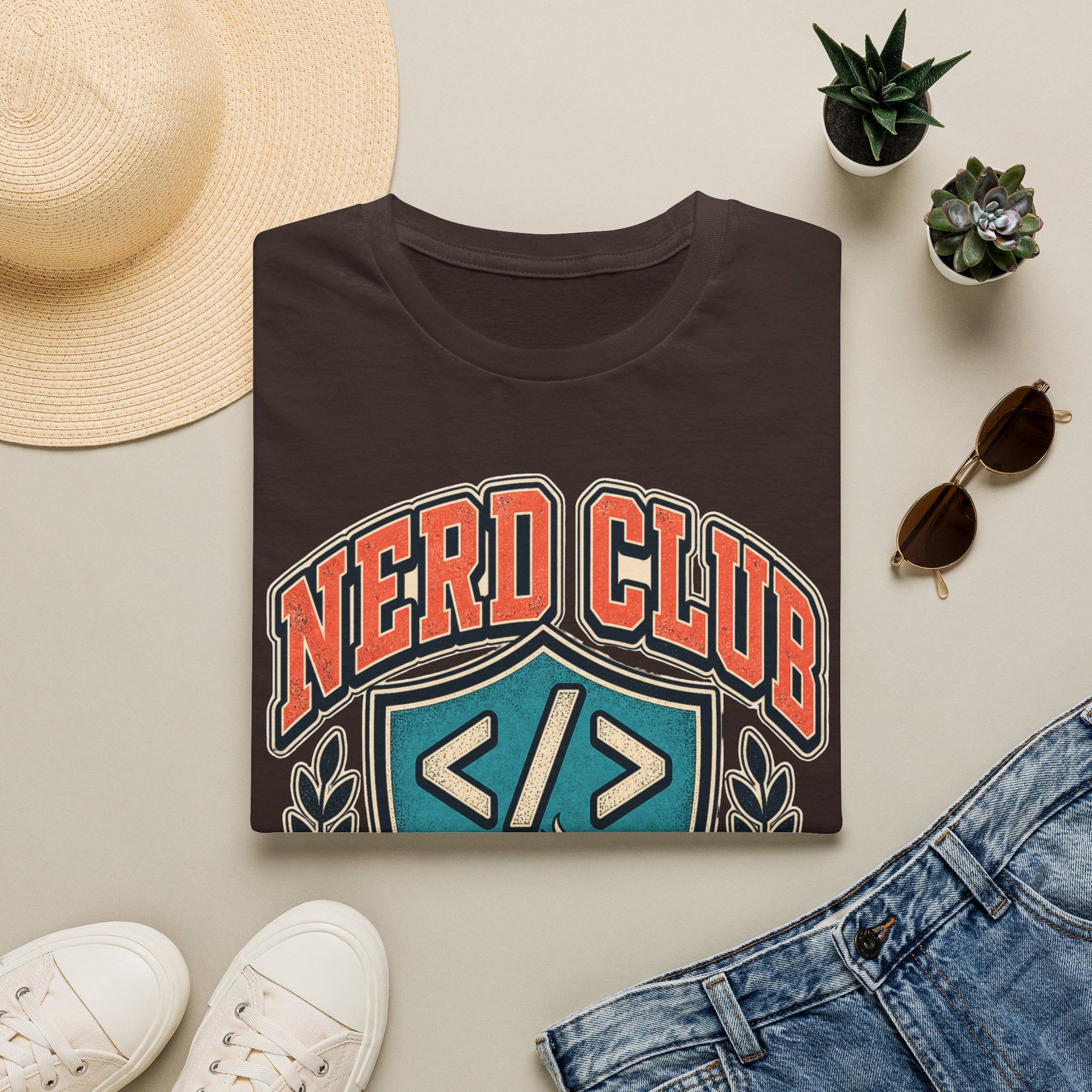 Nerd Club Vintage Badge Shirt
