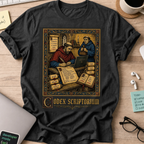 Codex Scriptorium Shirt — Black
