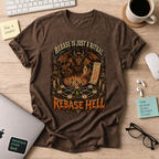 Rebase Hell Shirt — Dark Chocolate