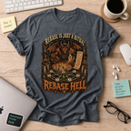 Rebase Hell Shirt — Dark Heather