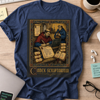 Codex Scriptorium Shirt — Navy