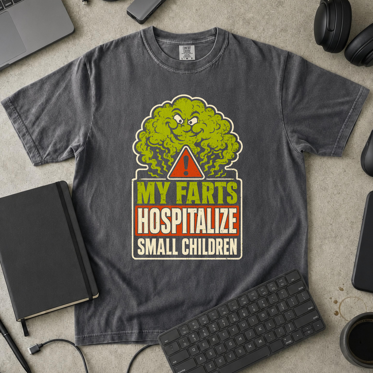 Nerd Collection Artwork 001 Premium Shirt - Pepper mockup