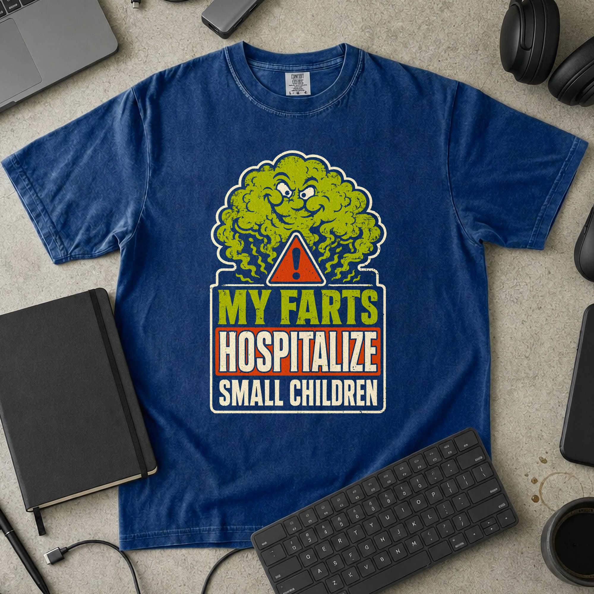 Nerd Collection Artwork 001 Premium Shirt - True Navy mockup