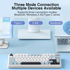 Wireless Mechanical Keyboard with RGB Backlight