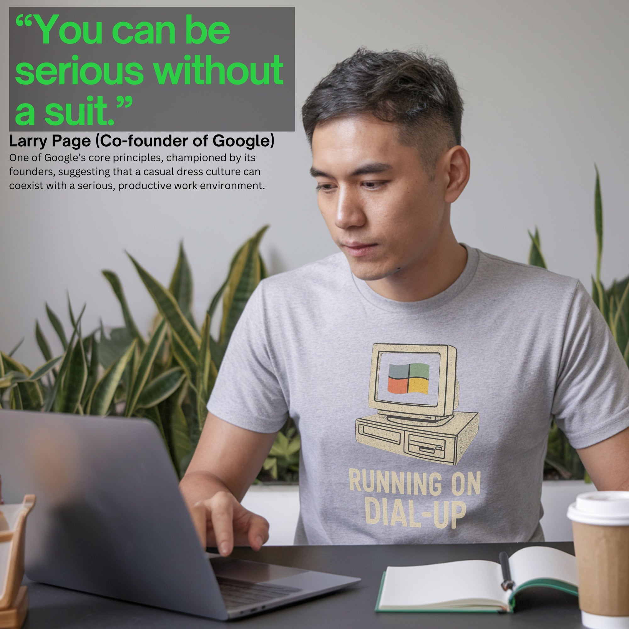 running on dial up shirt